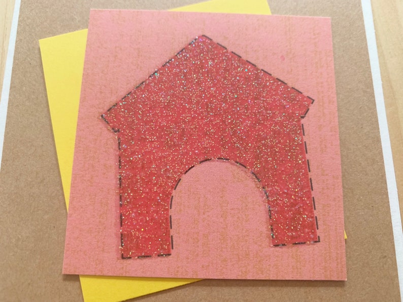 12ct Handmade Dog Cards Blank Dog Greeting Card Set