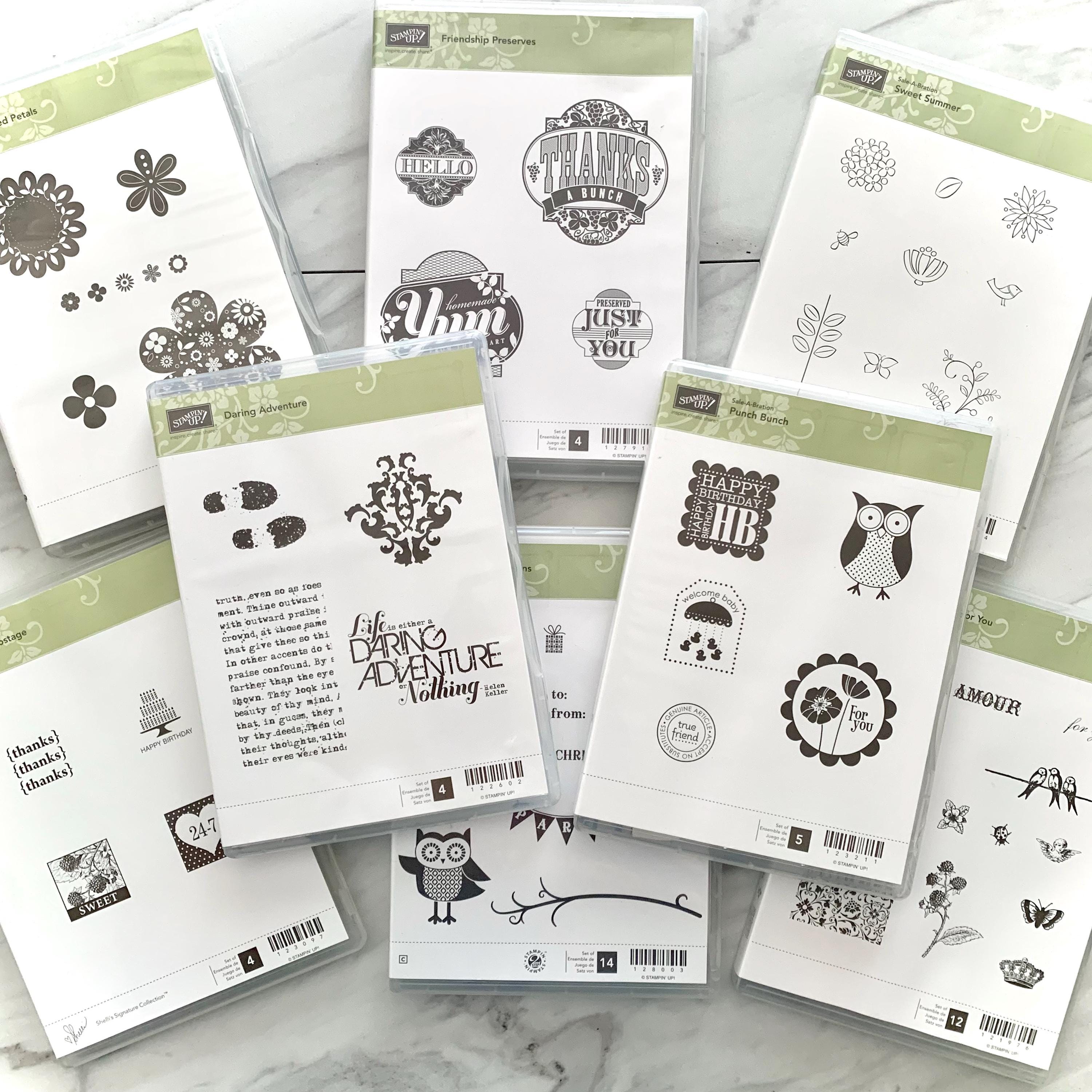 Stampin up Punch Bunch Stamp Stamp Set - Etsy