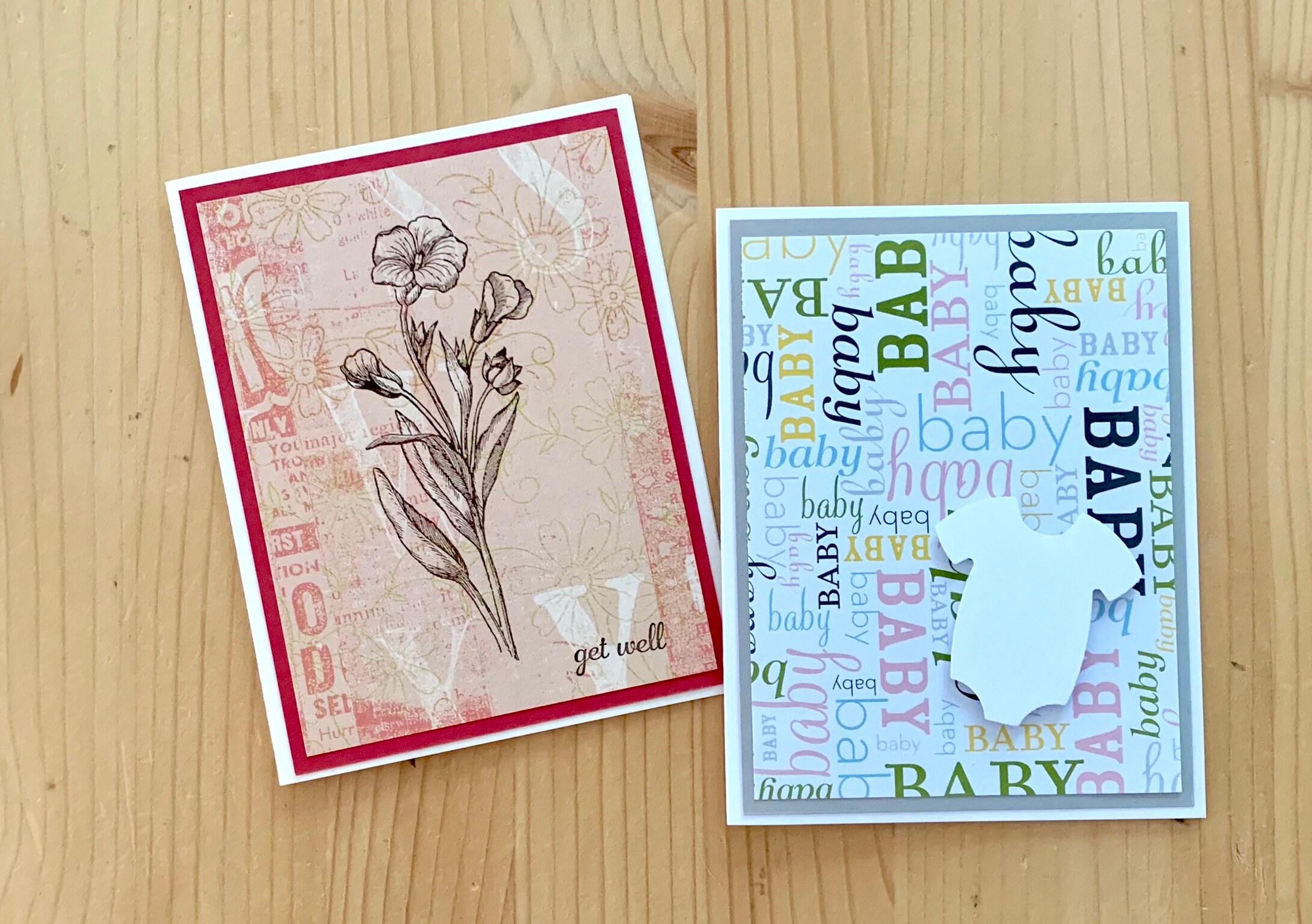 Handmade Cards. Assortment of Set of 12 Blank Greeting Cards. Etsy