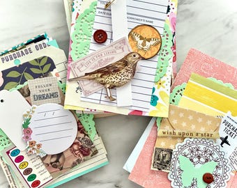 Ephemera for Junk Journals, Scrapbooking, and Collage. 50, 100, 200 pieces