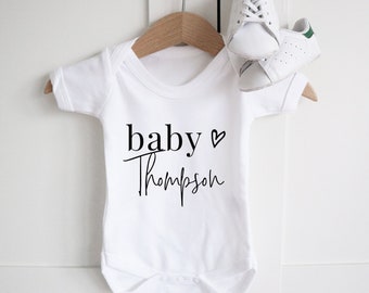 baby grow customised