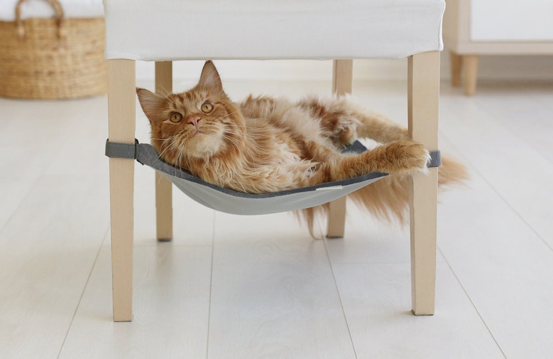 ROCKY COAST Saveplace® Minimalist Design Versatile Multi-Purpose Chair Table Cage Bench Cat Dog Small Pet Storage Hammock, 6 Sizes image 1