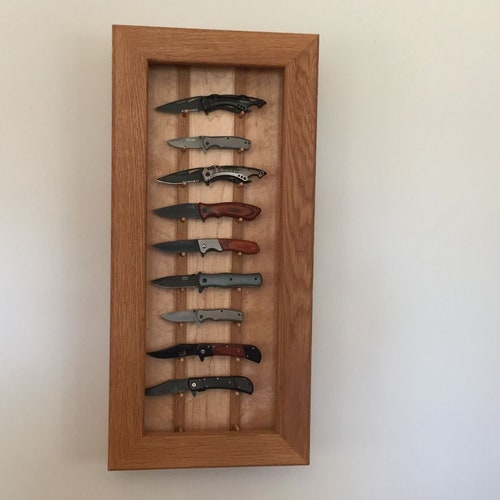 Rustic Knife Display Case - Etsy