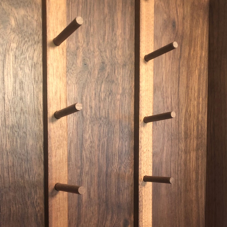 Walnut Knife Display Case image 7