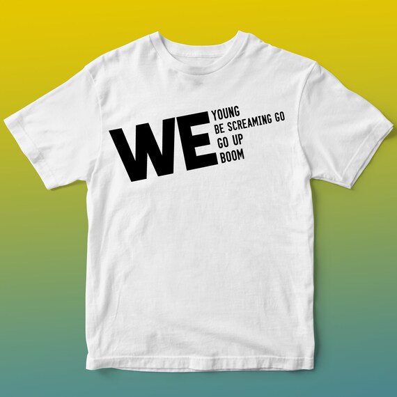 We Go Up We Young We Boom Go Nct Dream Shirt Etsy