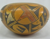 Native American Bowl 1950 39 s Traditional Hopi Bowl, by Ethel Youvella 250