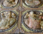 Tapestry, Extra Large Burmese Kalaga Textile, Mid 1900 39 s, 932