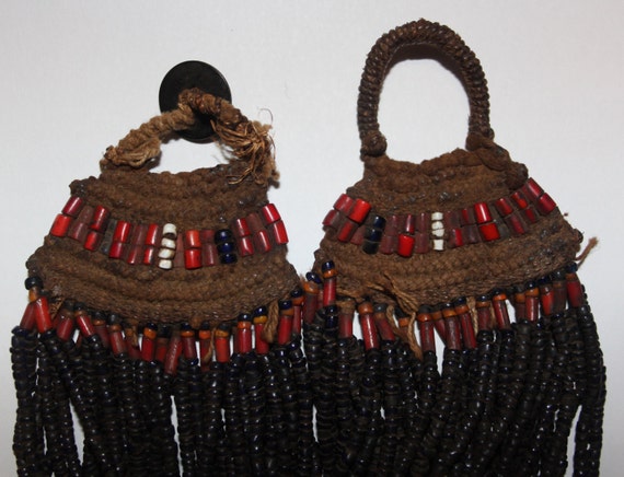 Bead Necklace : Traditional Vintage Naga Multistr… - image 2