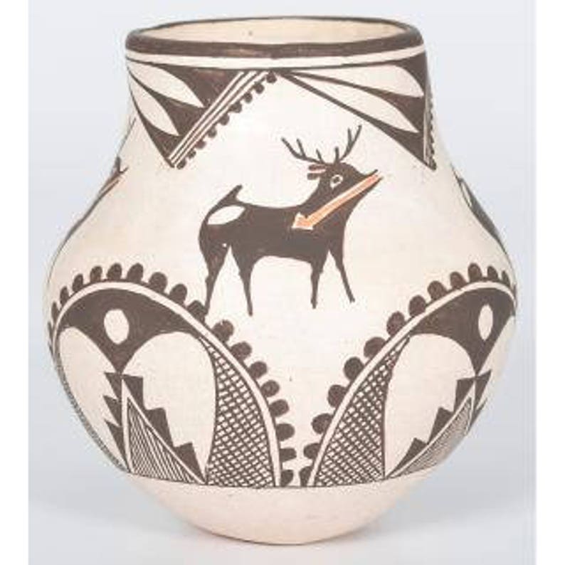 Native American Pottery Bowl by Rose Chino Garcia Etsy Hong Kong