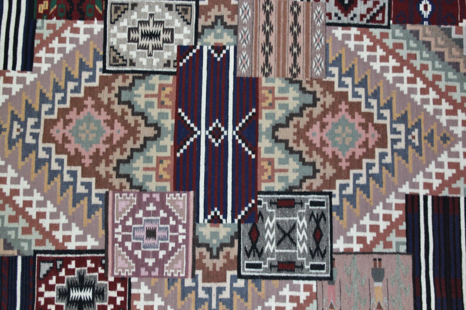 Navajo Pictorial Rug Native American Rug Wool Navajo Rugs Etsy