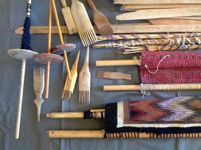 Native American Navajo Weaver Tools Ca 1900's 1248 Etsy