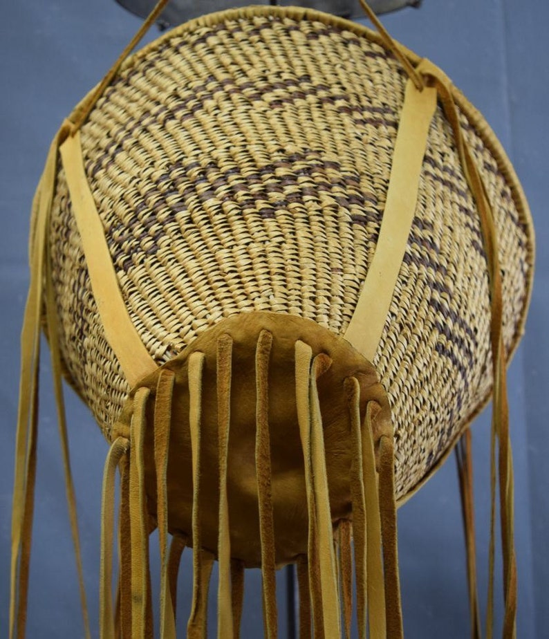 Native American Basket, Apache Burden Basket, Ca 1970's, 907 Etsy