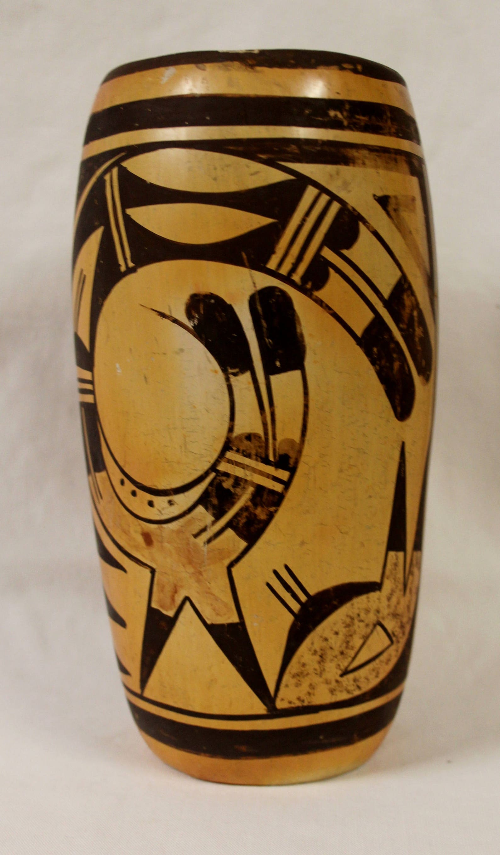 Hopi Vase Very Nice Vintage Hopi Tulip Vase 281 B. Etsy