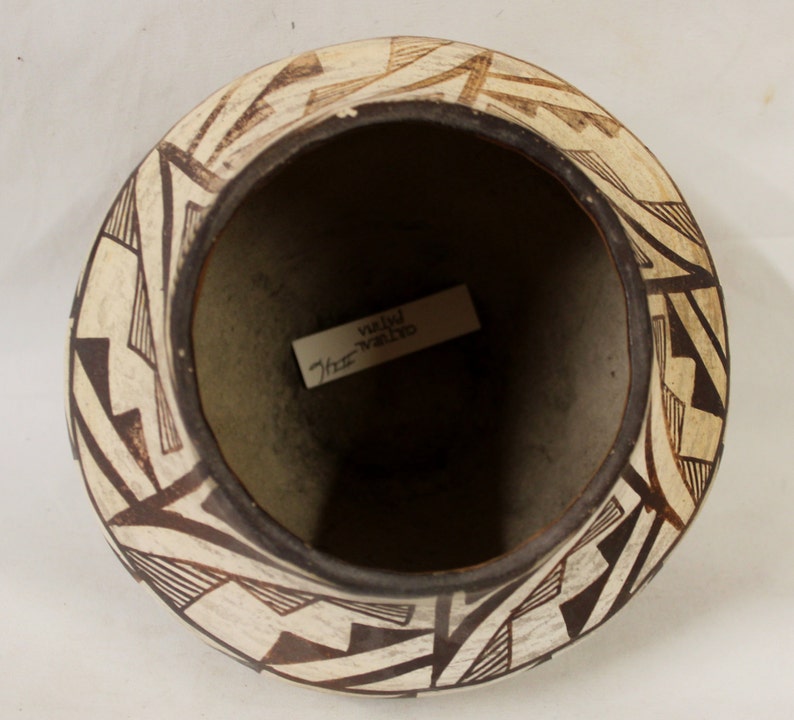 Vintage Pottery : Vintage Acoma Polychhrome Pottery 46 image 5