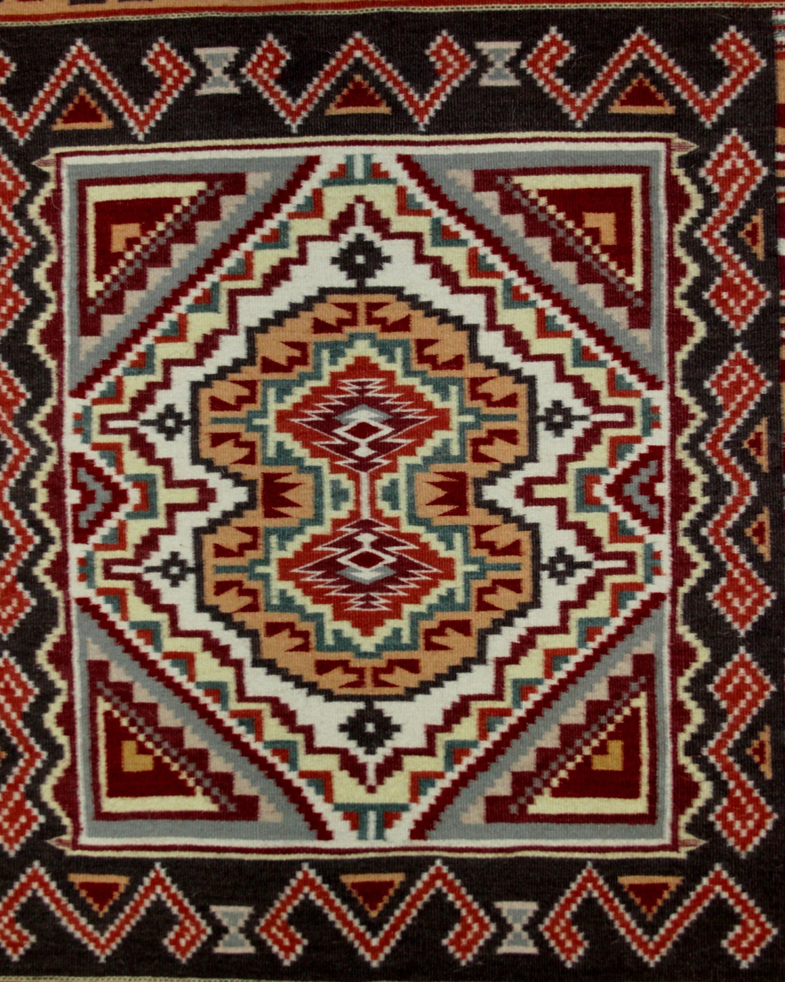 Navajo Burntwater Rug Native American Rug Navajo Etsy