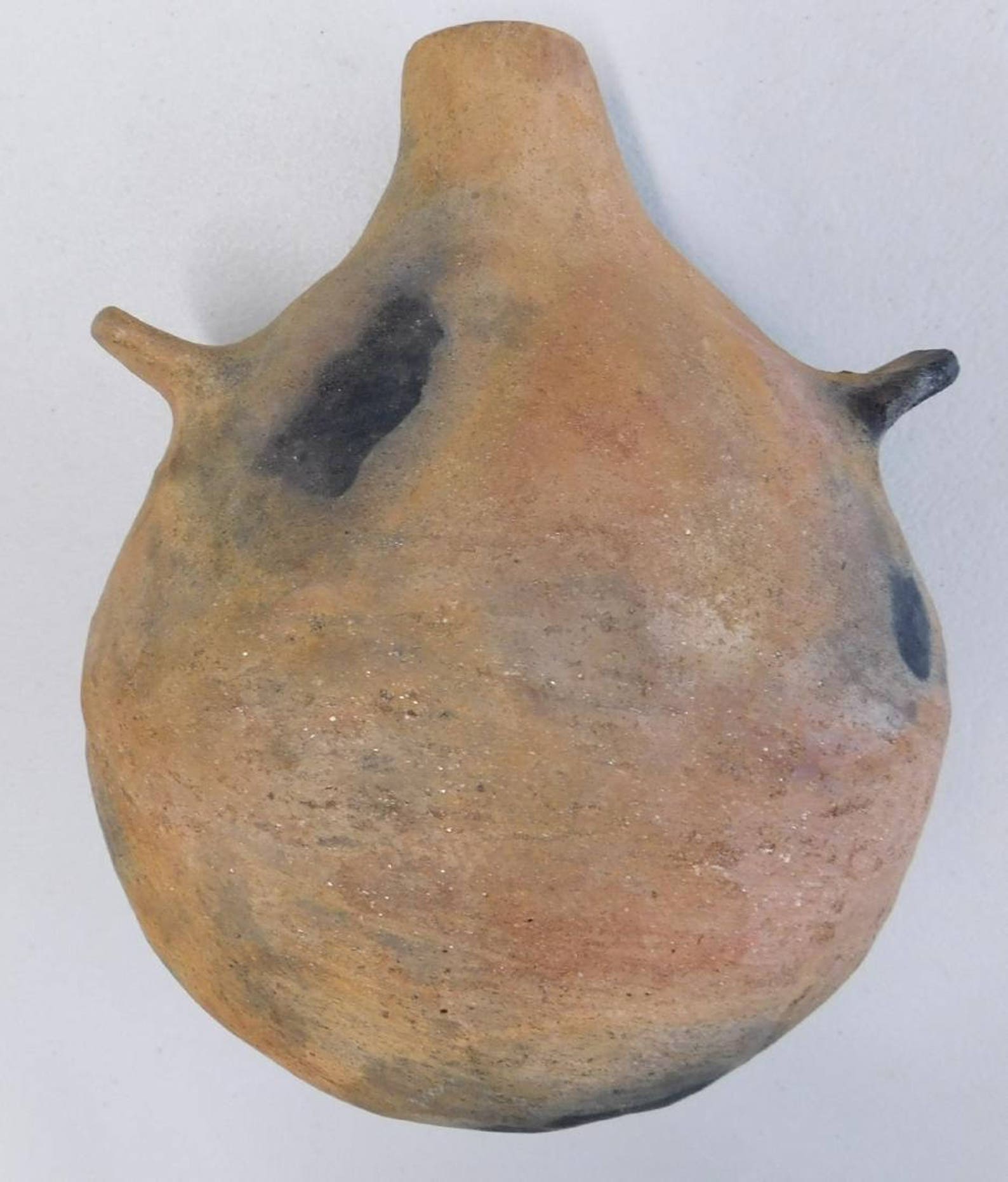 Native American Deguieno kumeyaay Pottery Canteen, Ca 1940's, 1199 Etsy