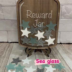 Custom Reward Jar, Star Jar, Kindness Jar, Incentive reward, Classroom reward, potty training