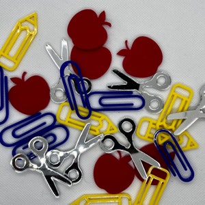 Jetons supplémentaires pour un pot de récompense, sur le thème de l&#39;école