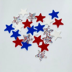 Extra tokens for reward jar, red white blue star tokens