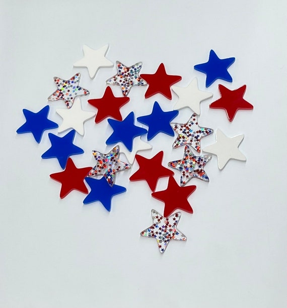 Star Token Colorful Blue Star Tokens