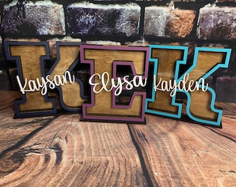 Personalized Letter Coin Bank