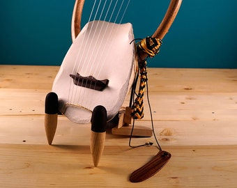 The Lyre of Hermes - Ancient Greek Lyre (Chelys) - Top Quality HandCrafted Musical Instrument