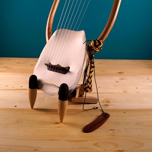 The Lyre of Hermes Ancient Greek Lyre Chelys Top Quality HandCrafted Musical Instrument image 1