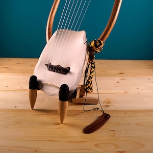 The Lyre of Hermes Ancient Greek Lyre Chelys Top Quality HandCrafted Musical Instrument image 1