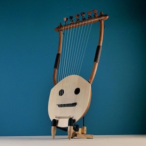 Lyre of Apollo (11 strings) – ancient Greek lyre - Top Quality HandCrafted Musical Instrument