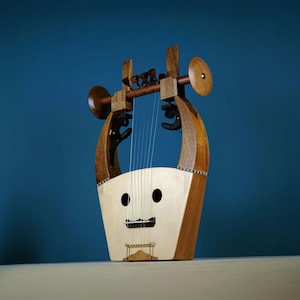 Handcrafted Cithara of the Golden Age: Ancient Greek Musical Instrument