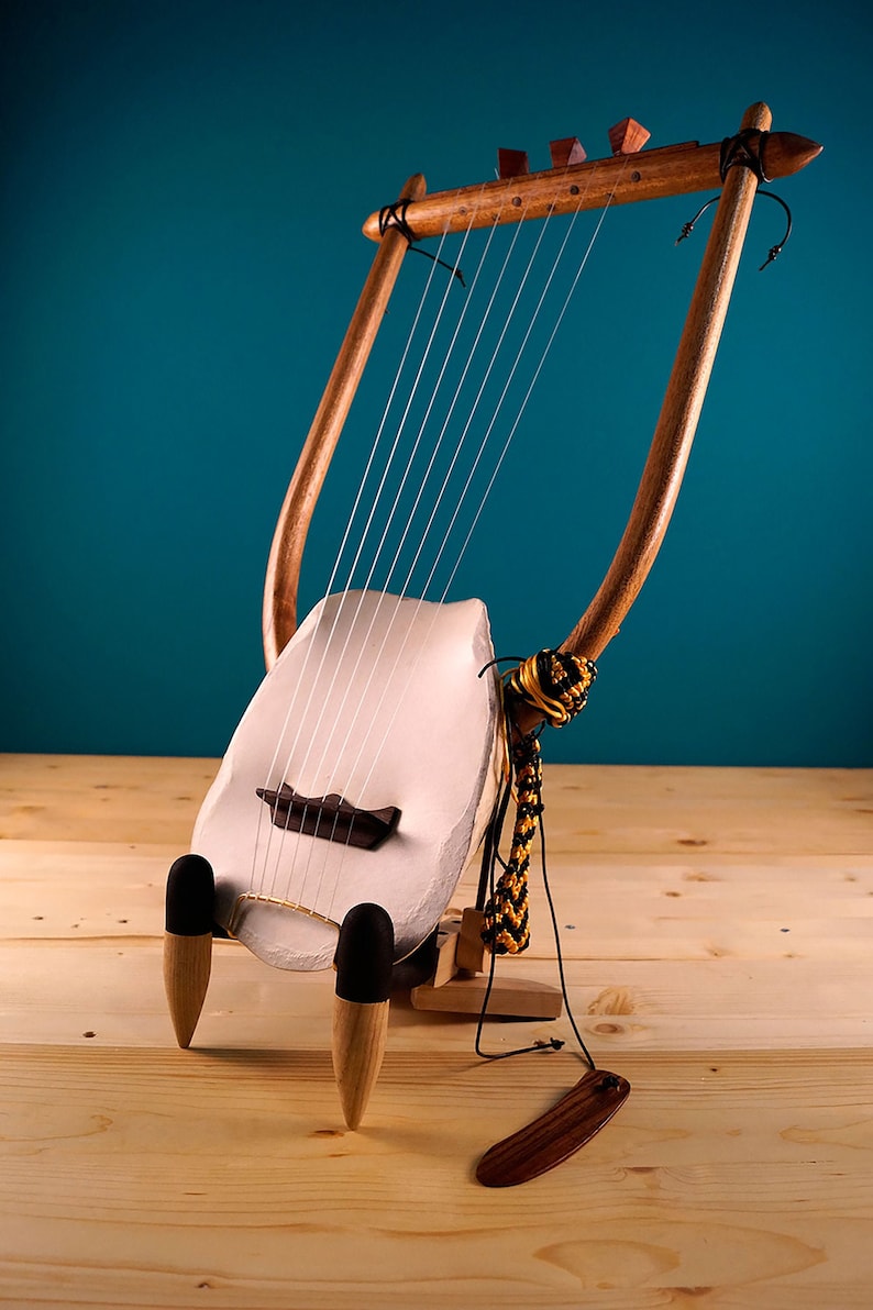 The Lyre of Hermes Ancient Greek Lyre Chelys Top Quality HandCrafted Musical Instrument image 1