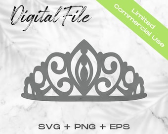 ADULT Traditional Tiara - DIGITAL FILE Only - Etsy