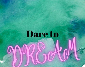 Dare to Dream Sticker collection, Penly, Goodnotes, Clip art, Digital Print, Planner, Journaling