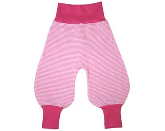 Pumphose *Ringel rosa* - Wunschgröße