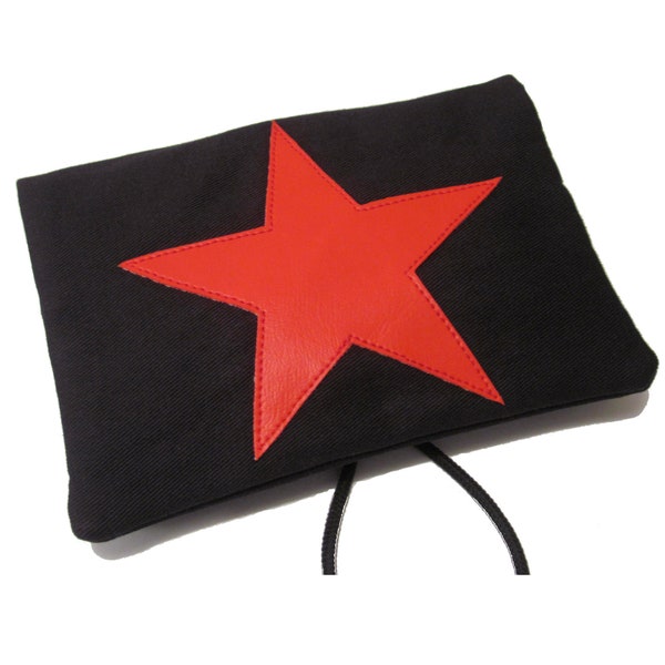 Tabaktasche/ Tabakbeutel/ Drehertasche * Red Star *