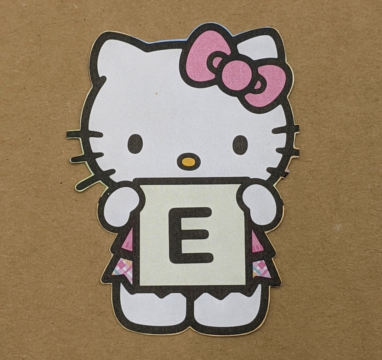Hello Kitty Cutout THE END Scrapbook Collage Card Etsy