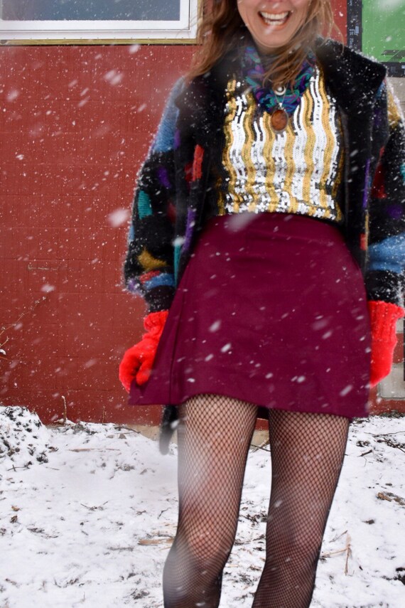 90s Wrap Around Tennis Skirt with Pocket | 90s Ten