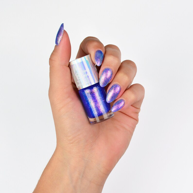 12pcs nail polish set Maga Inna Bajka 2 Collection glitter shimmer unicorn rainbow holographic indie shiny image 9