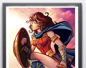 Wonder Woman (11x17 Art Print)