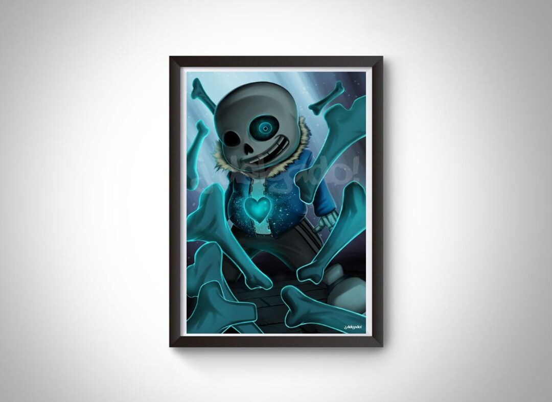 killer sans cute  Postcard for Sale by alam1212