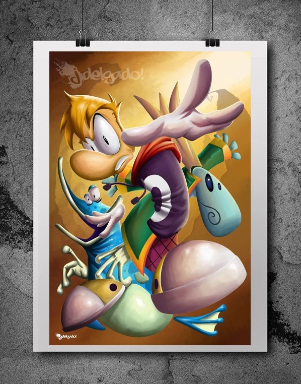 Rayman Legends PC-DVD Game  Rayman legends, Movie posters, Poster