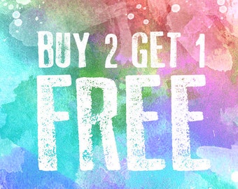 Buy any 2 (11x17 print) and get 1 FREE!