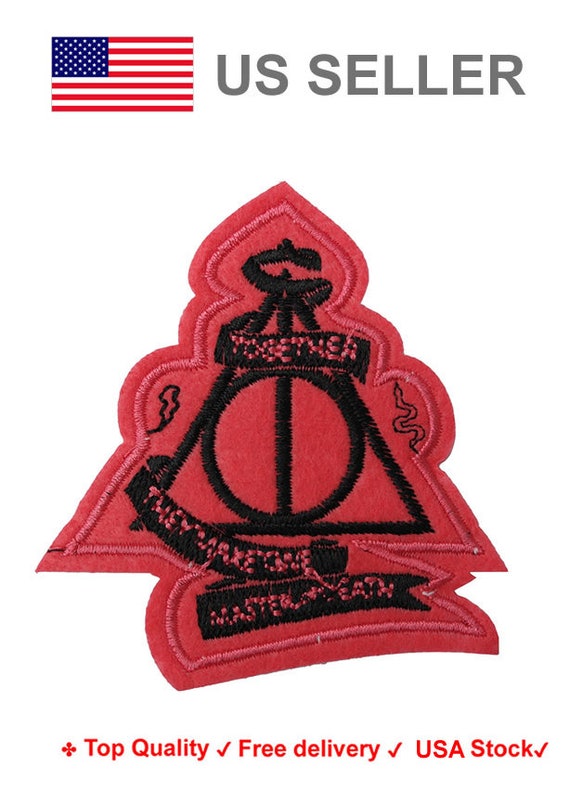 Time Turner Iron On Sew On Embroidery Patches harry potter motif hogwarts sand
