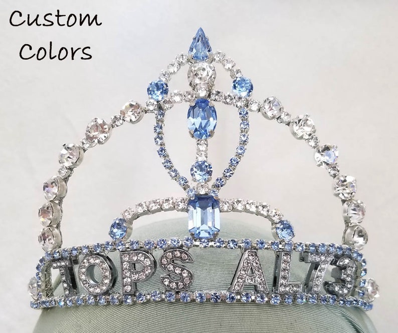 Custom Name Tiara Personalized Novelty Tiara Shower Gift Etsy