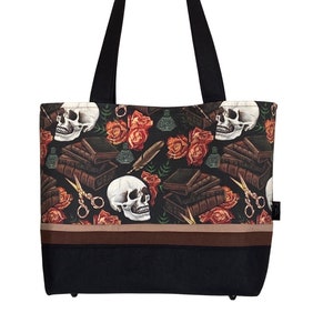 Famous Brand Luxury Women Shoulder Bag Large Capacity Totes Shopping Handbag  Casual Purse Print Skull