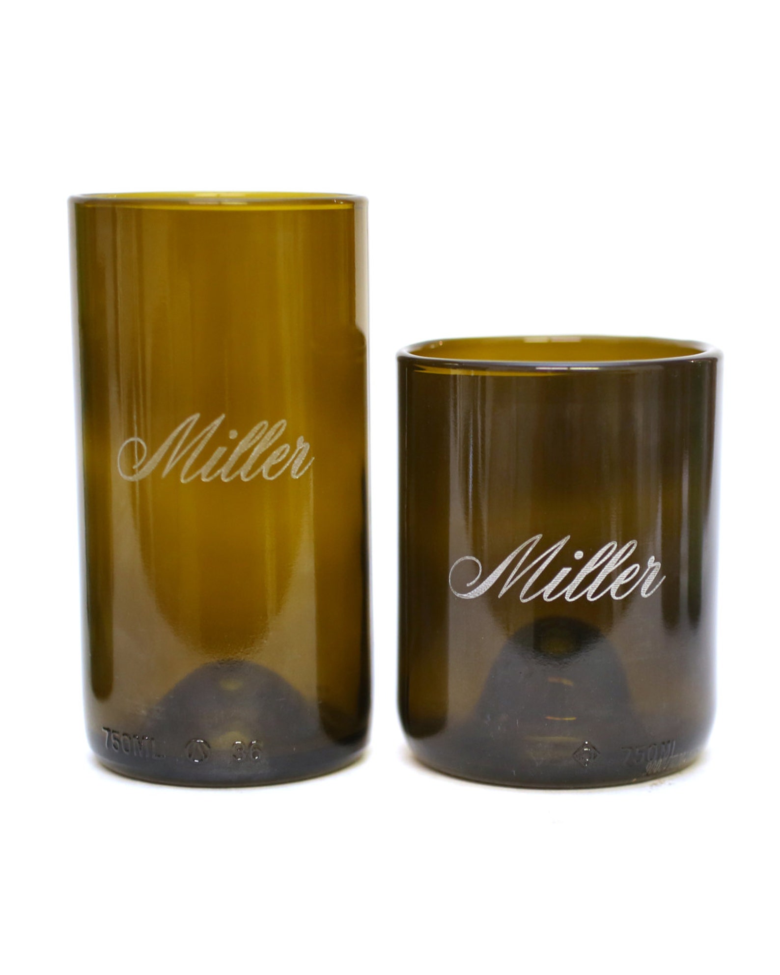 Engraved Drinking Glasses Custom Wedding Favor Etched Wine Etsy