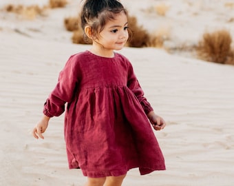 linen baby clothing