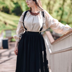 Rok met bretels dames sale