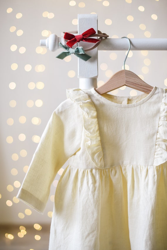 Traje de Navidad Bebé Vestido de para Bebés Etsy España