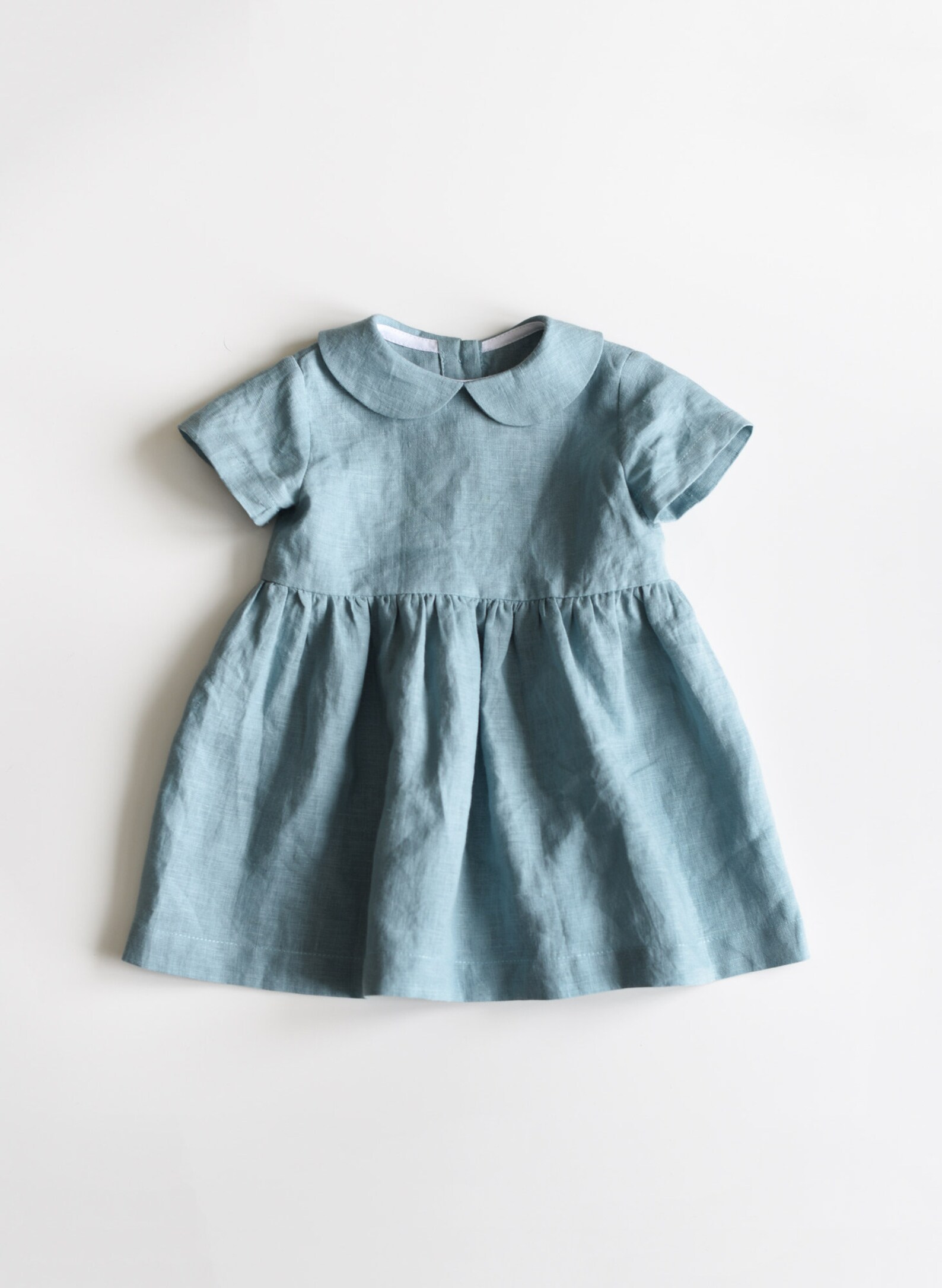 Linen Dress Baby Dress Linen Baby Dress Toddler Dress Baby Etsy